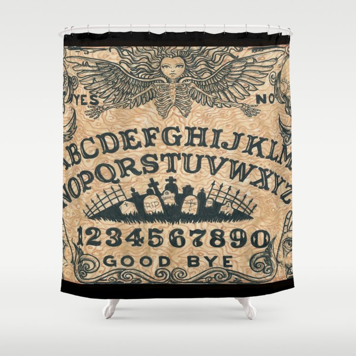 Ouija Board Shower Curtain