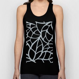 Foglie - leaves black and grey Tank Top