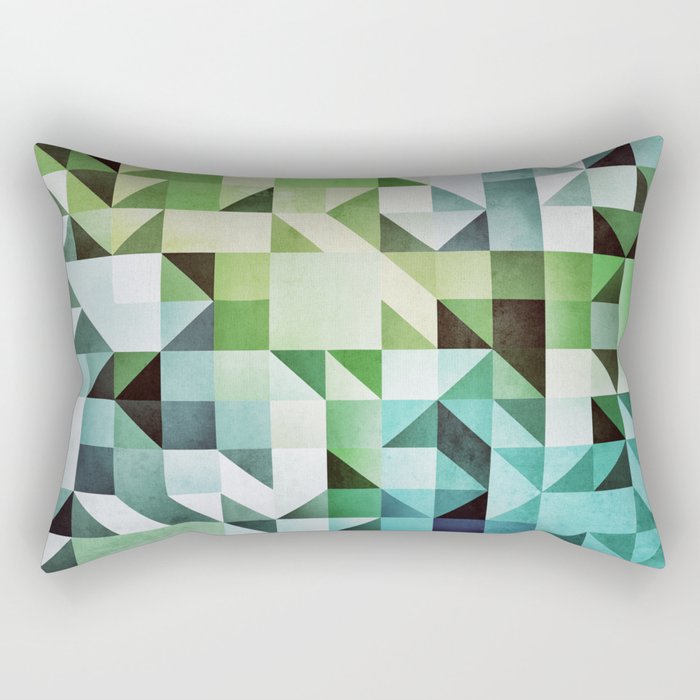 :: geometric maze II :: Rectangular Pillow