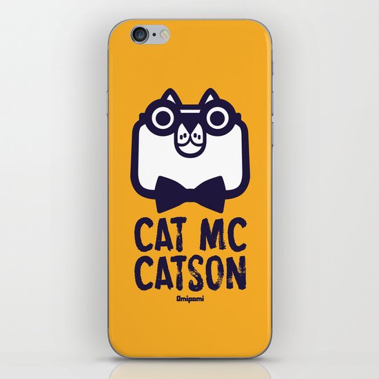 Cat Mc Catson iPhone & iPod Skin