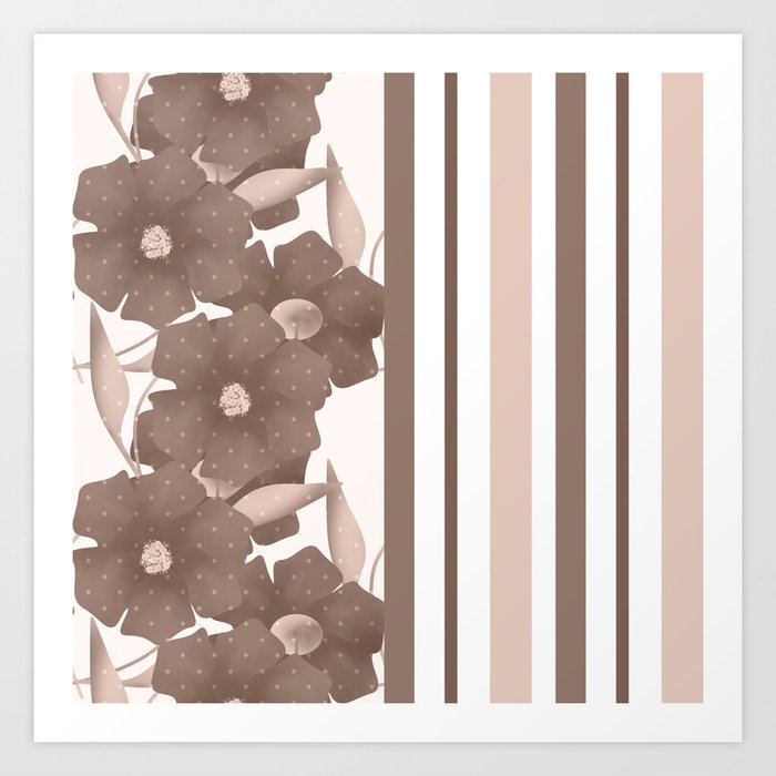 Abstract Wallpaper 8 Art Print