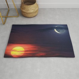 We Eclipsed Area & Throw Rug