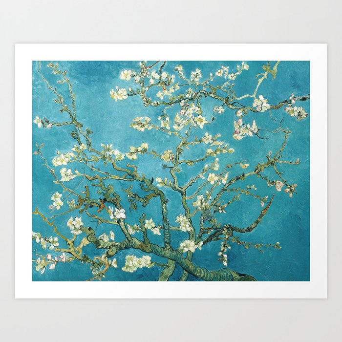 Almond Blossoms by Vincent van Gogh Art Print