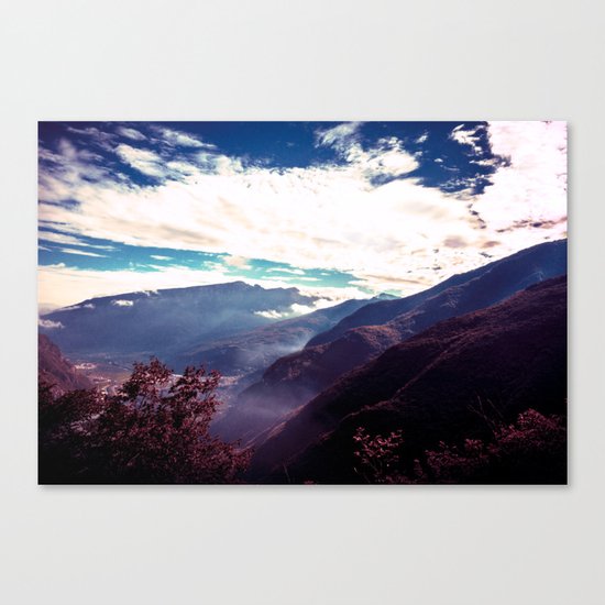 Make It Possible (Purple) Canvas Print