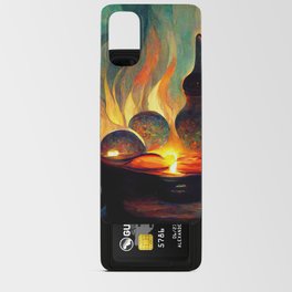 Fire & Glass Android Card Case