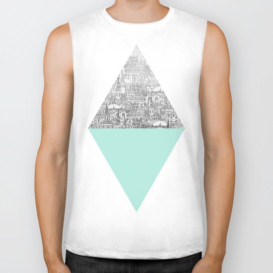 Diamond Biker Tank