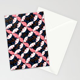 face squares Stationery Cards