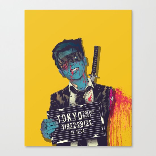 Crazy 88 Canvas Print