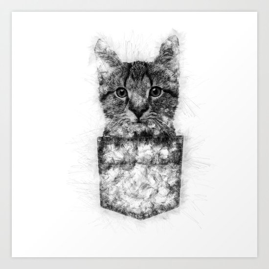 MEAW Art Print
