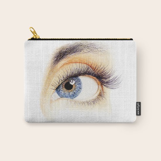 An eye Carry-All Pouch