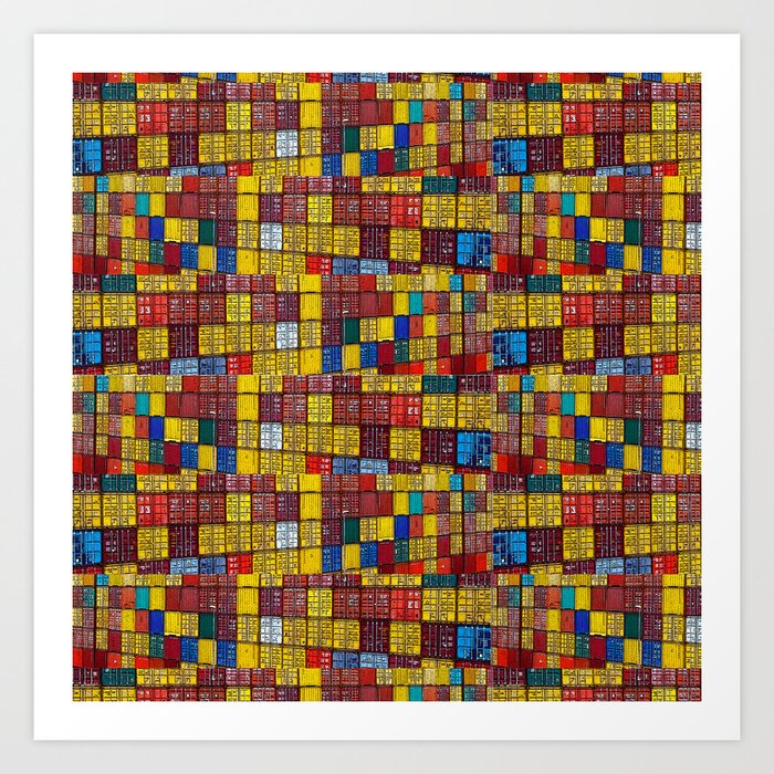 Containers Art Print