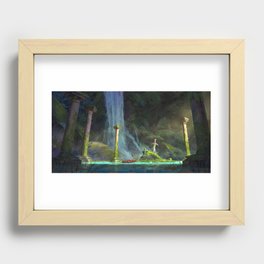 The Sword in the Stone Recessed Framed Print