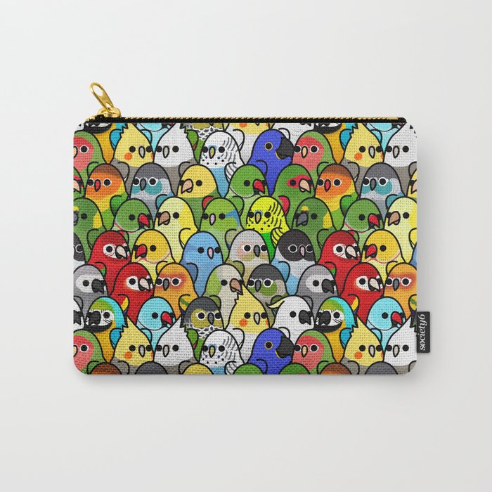 Too Many Birds!™ Bird Squad Classic Carry-All Pouch