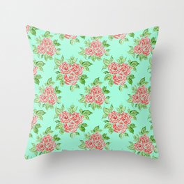 Bouquet Of Happiness Throw Pillow