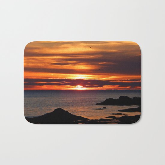 Sunrise Flight Bath Mat
