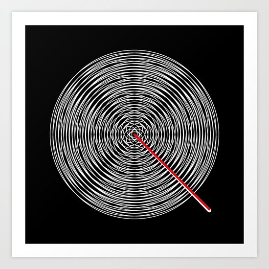 Q like Q Art Print