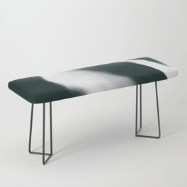 Emerald green Marble Abstract Elegant Bench