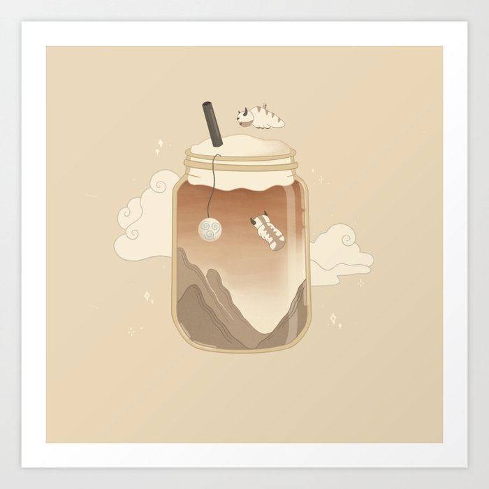 Appa's Coffee Art Print