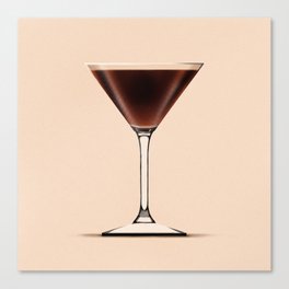 The Drink Series - Espresso Martini Canvas Print