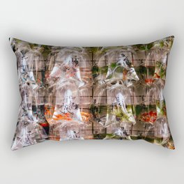 Hong Kong Goldfish Market Rectangular Pillow