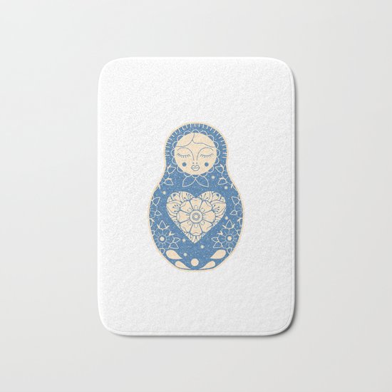 Matryoshka Bath Mat
