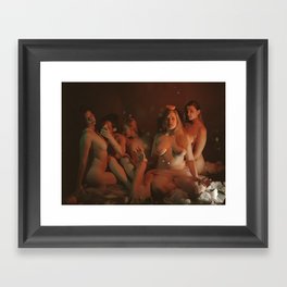 Nymphs Grotto Framed Art Print