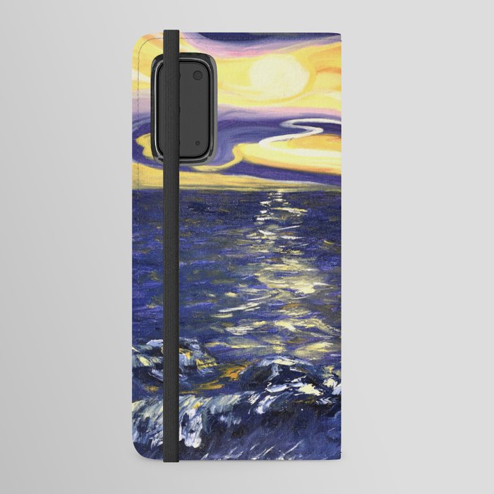 Kribi With Wild Sky Android Wallet Case