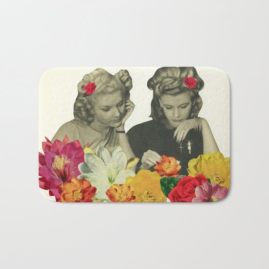 Flower Collectors Bath Mat