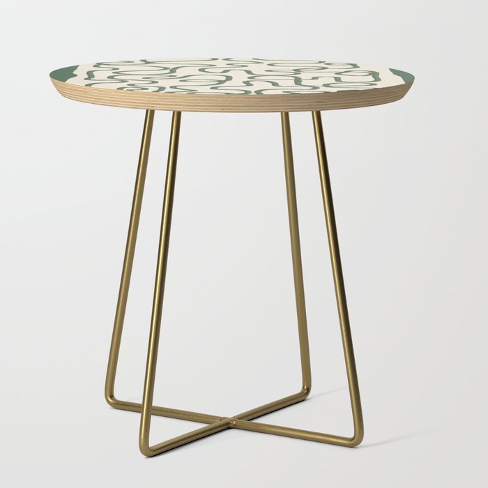 Minimal Abstract Line 23 Side Table