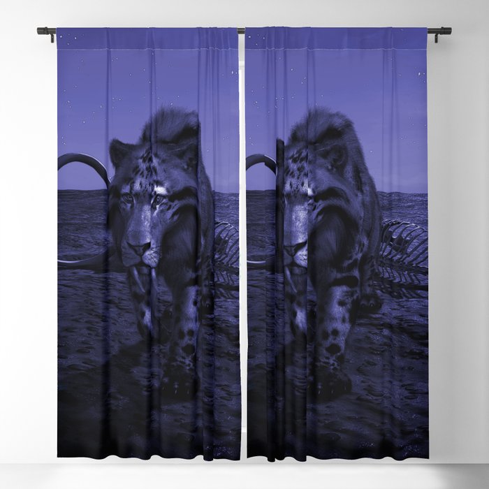 SABER TOOTH Blackout Curtain