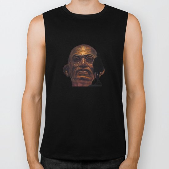 Gandhi - the walk Biker Tank