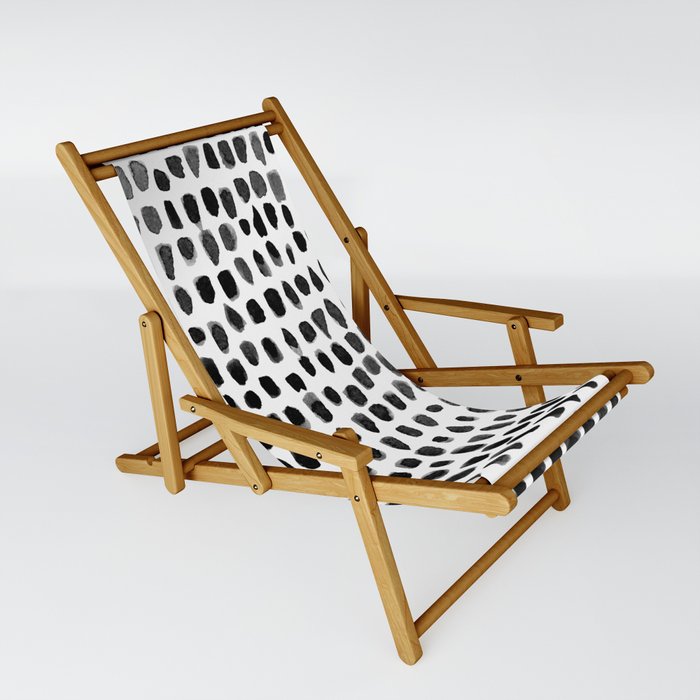 Dots (Black) Sling Chair