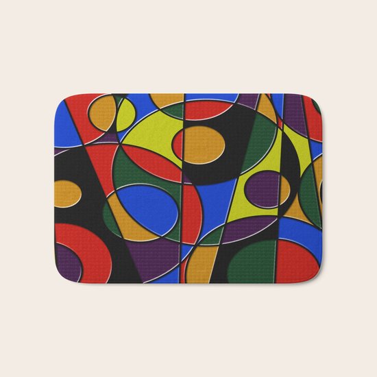 Abstract #223 Bath Mat