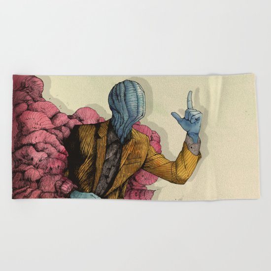 Infected 2016 Beach Towel