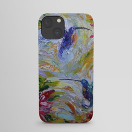 Hummingbird Dance iPhone Case