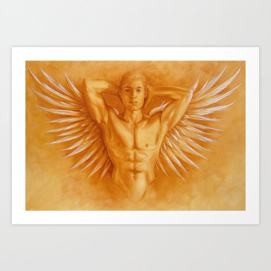 Angel Gabriel Art Print