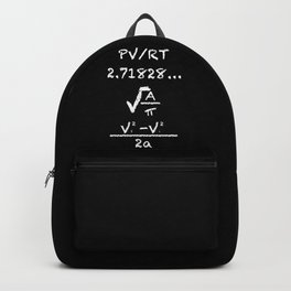 NERD Backpack | Equations, Math, Nerd, Chemistry, Mathematics, Physics, Graphicdesign, Science, Geek, Pi 