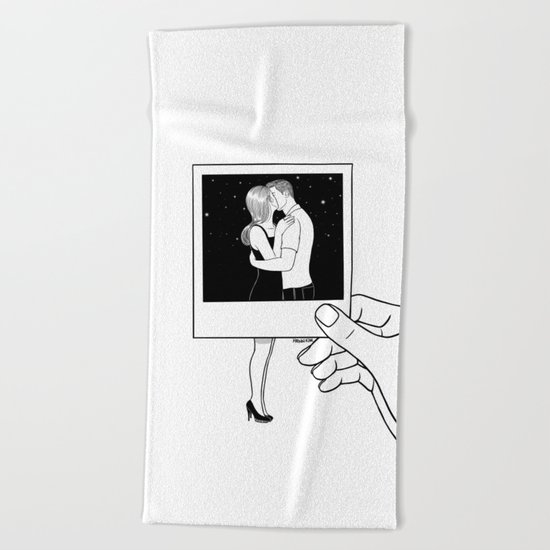 We used to be together Beach Towel