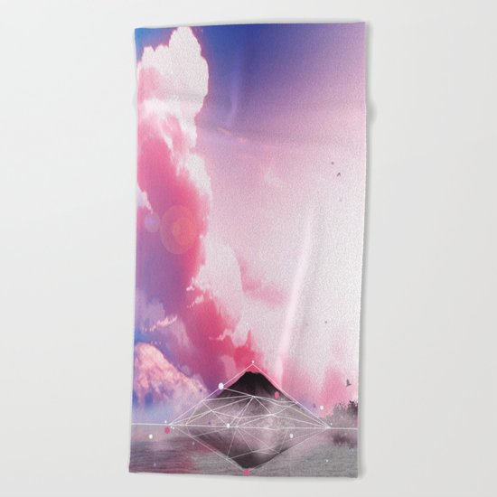 COTTON CANDY Beach Towel