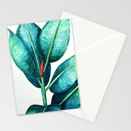 Rubber Tree Stationery Cards