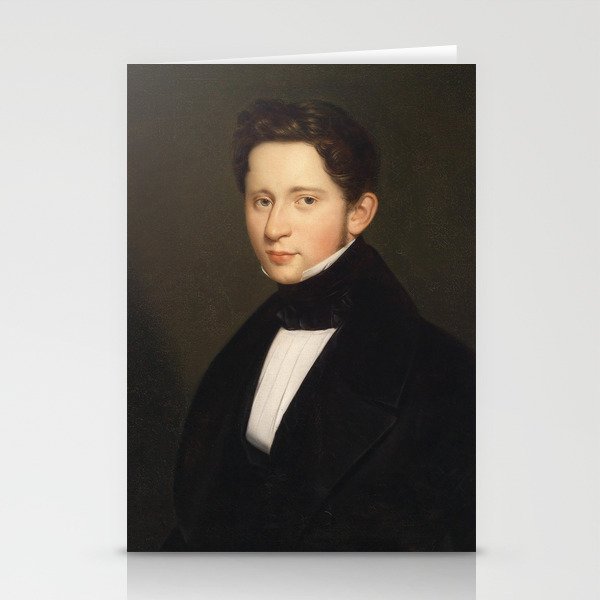 Portrait of a Man Stationery Cards