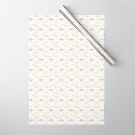Sassy Dinosaurs (Pink) Wrapping Paper