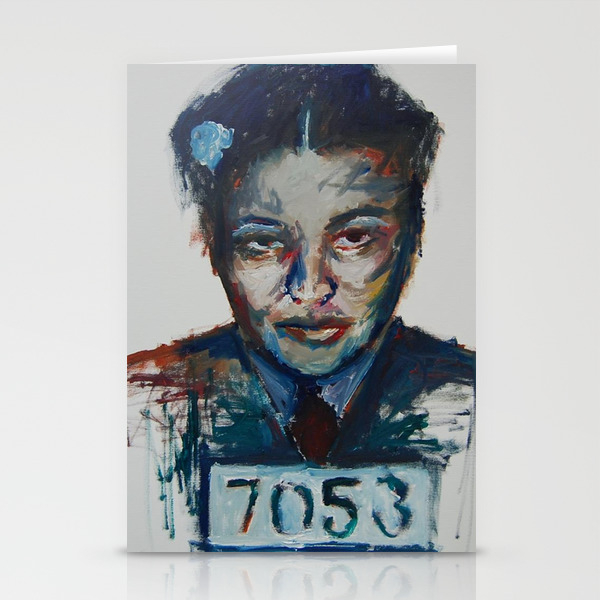 Rosa Parks Stationery Cards By Debbiechessell Society6