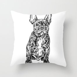 French Bulldog Throw Pillow