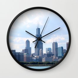 Chicago Skyline Wall Clock