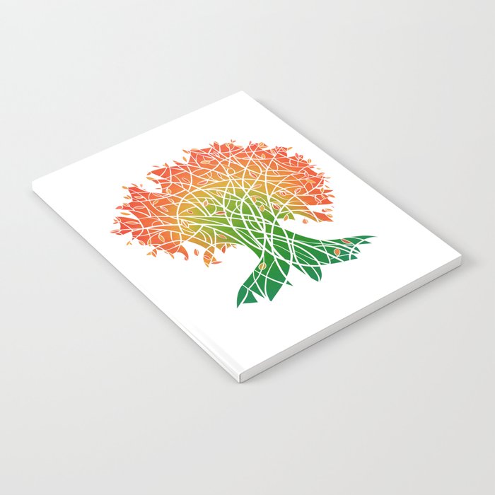 The Magical Autumn Tree Notebook