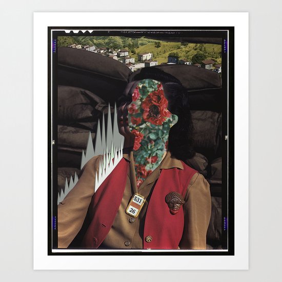 Strange Portrait Art Print