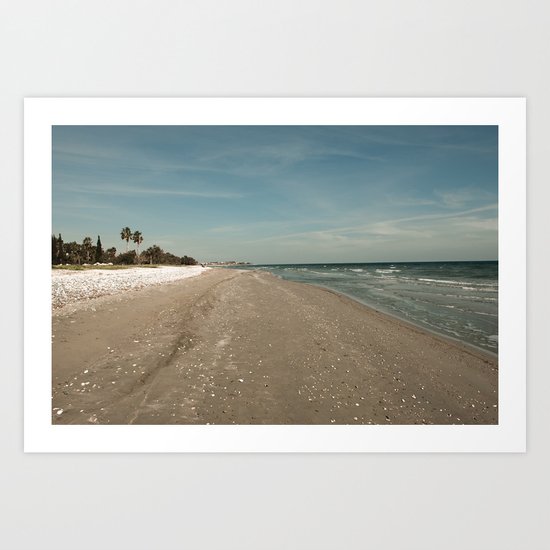 BEACH DAYS XXXI Art Print