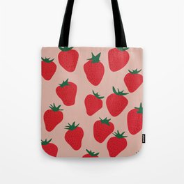 Fruit Market - Strawberry Tote Bag