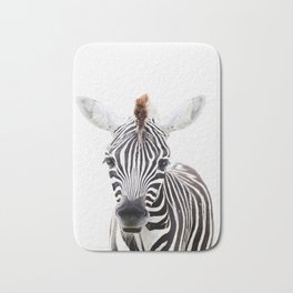 Zebra Bath Mat | Africananimalart, Kidsart, Babyhorse, Zooanimals, Nurseryanimals, Babyanimals, Horse, Animalphotography, Babyzebra, Zebraportrait 